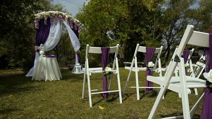 婚礼拱门、装饰、仪式、鲜花