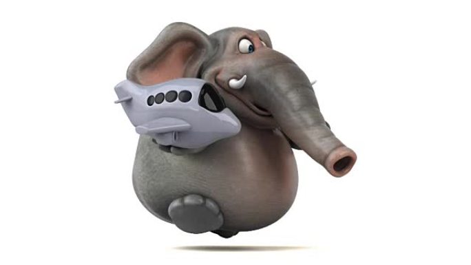 有趣的大象-3D动画