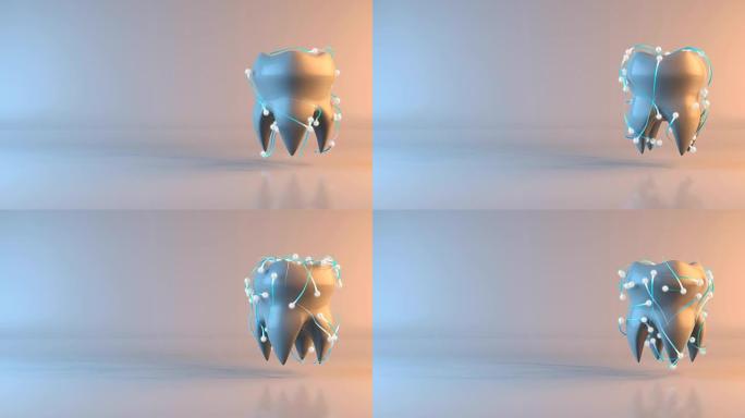 牙齿-3D动画