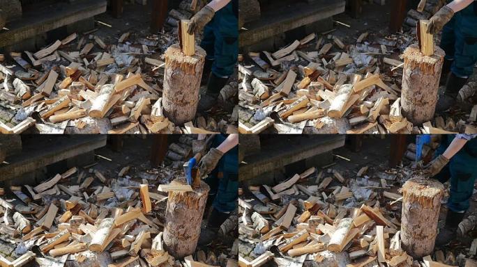 伐木工木材