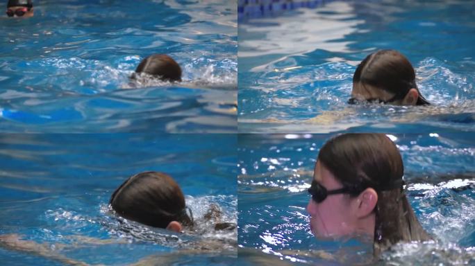 女子 女人 游泳 健身