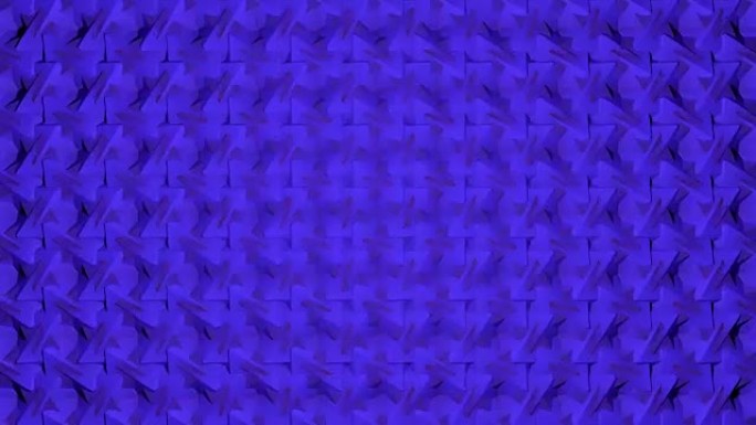 bstract视频蓝色几何背景无缝循环。