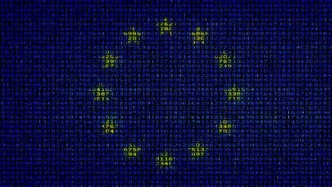 网络欧盟旗帜-数字数据代码矩阵