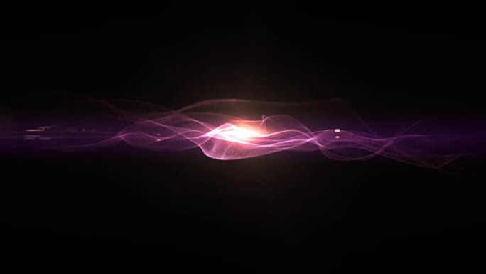 深紫色线条和能量