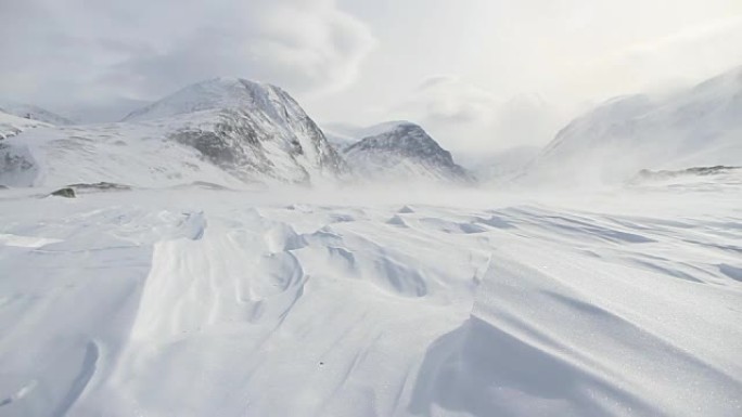 北极风大气雪山风光唯美风景自然美景