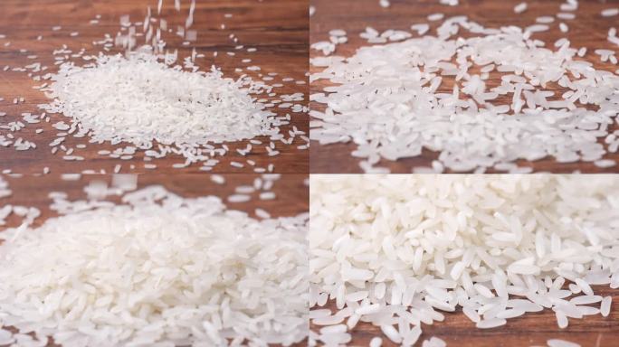 米生米大米稻米家常米素材