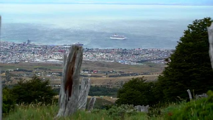 蓬塔阿雷纳斯福雷斯特徒步旅行，可欣赏海景