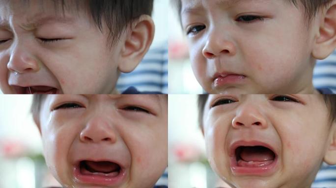 男婴哭着哭着不快乐的感觉