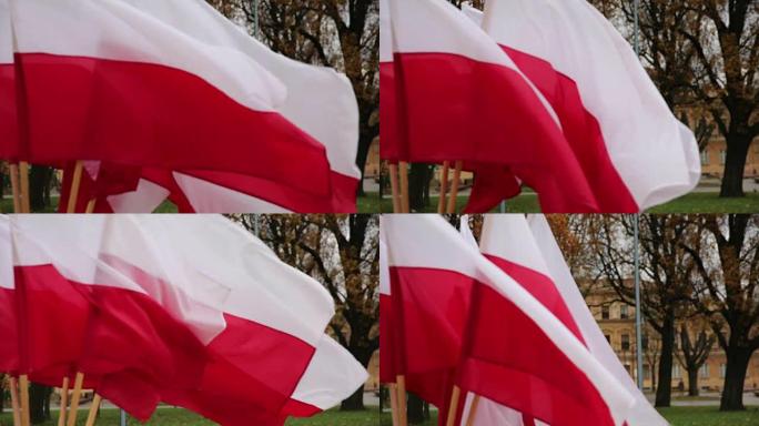 波兰国旗。