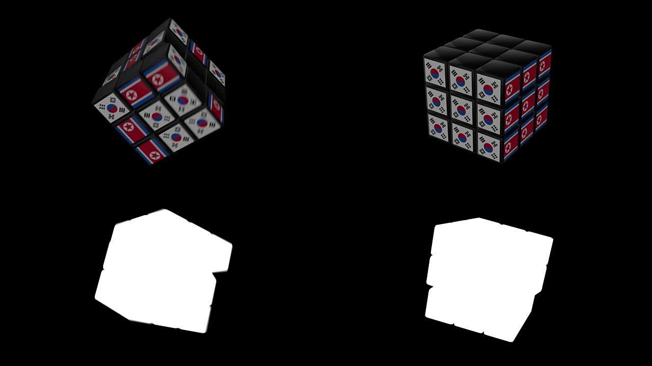 Rubiks-朝鲜vs韩国