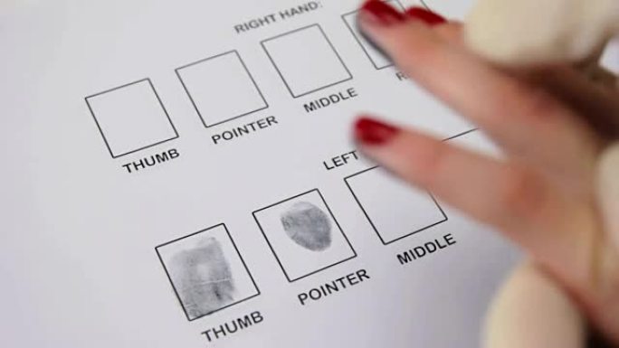 女性指纹的接收，指纹手套专家