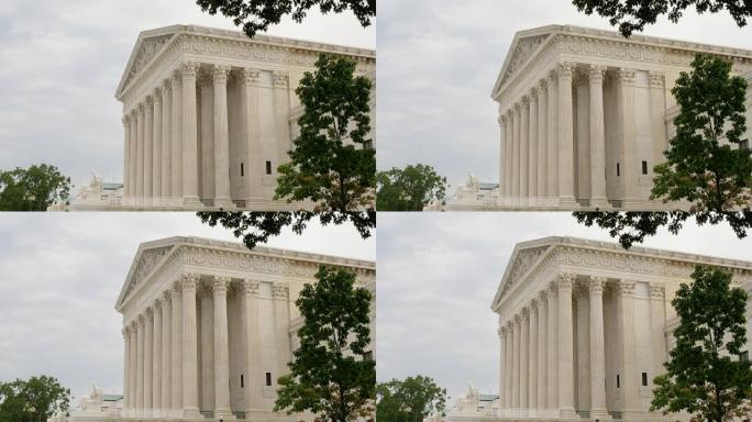 最高法院建立镜头的侧视图
