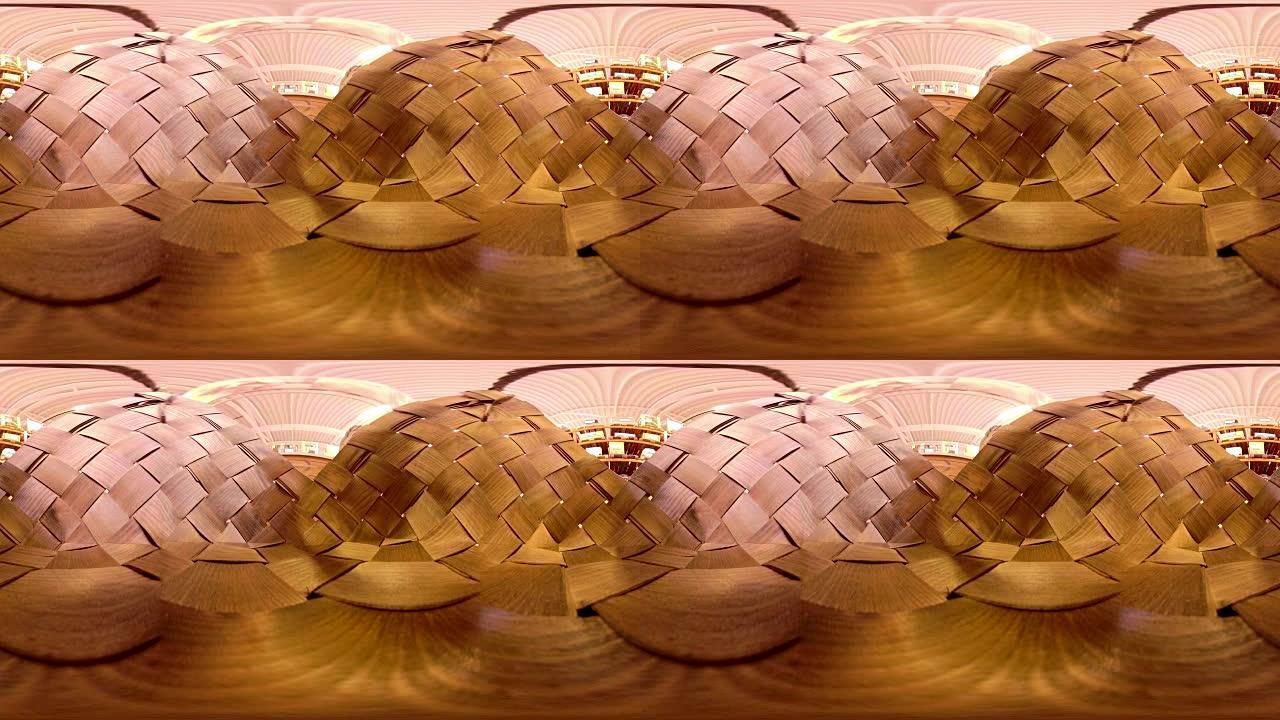 商店上显示的棕色篮子360虚拟