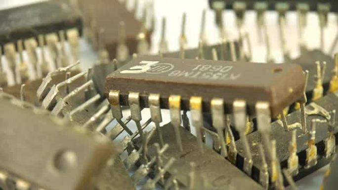 苏联的旧电子芯片