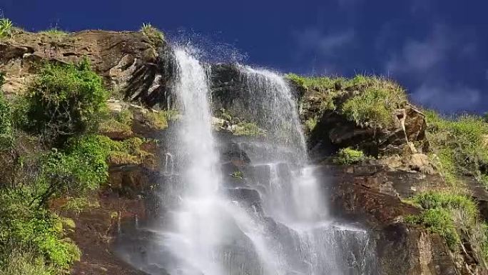 Waterfall among the tea plantations