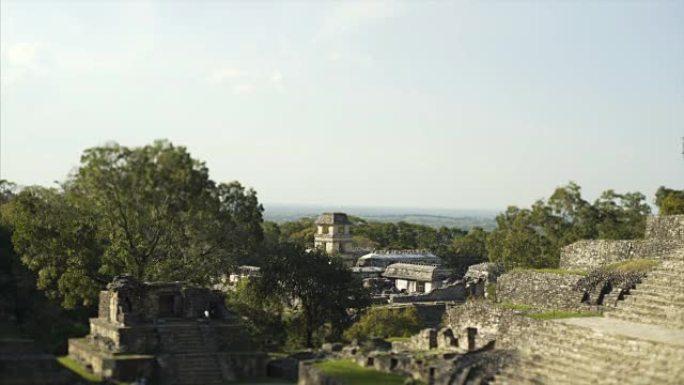 墨西哥恰帕斯州帕伦克的玛雅遗址
