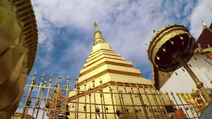 泰国Phrae省Chohae的时间流逝Wat Phra