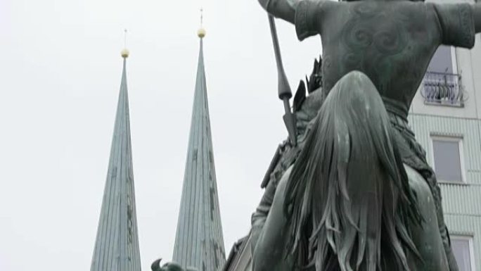 柏林的圣乔治屠龙雕像
