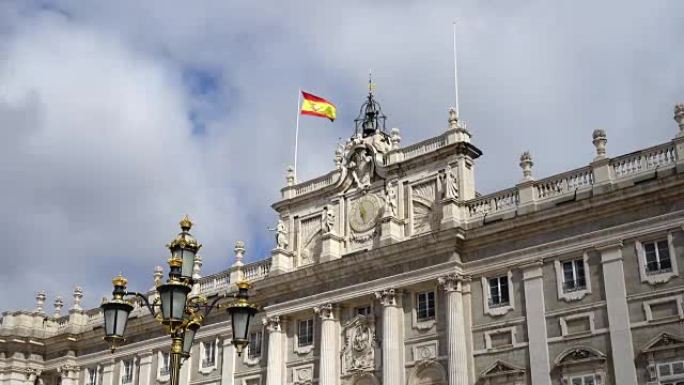 马德里的皇宫。