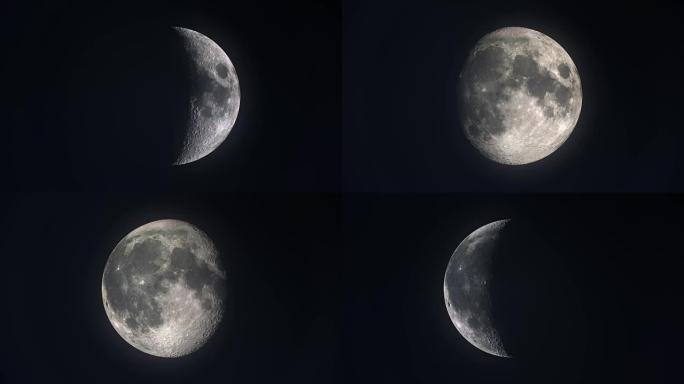 月球的阶段-可循环