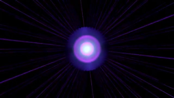 爆裂的磁星或类星体释放出残缺的超高能宇宙射线波。奇异性、引力波和时空概念