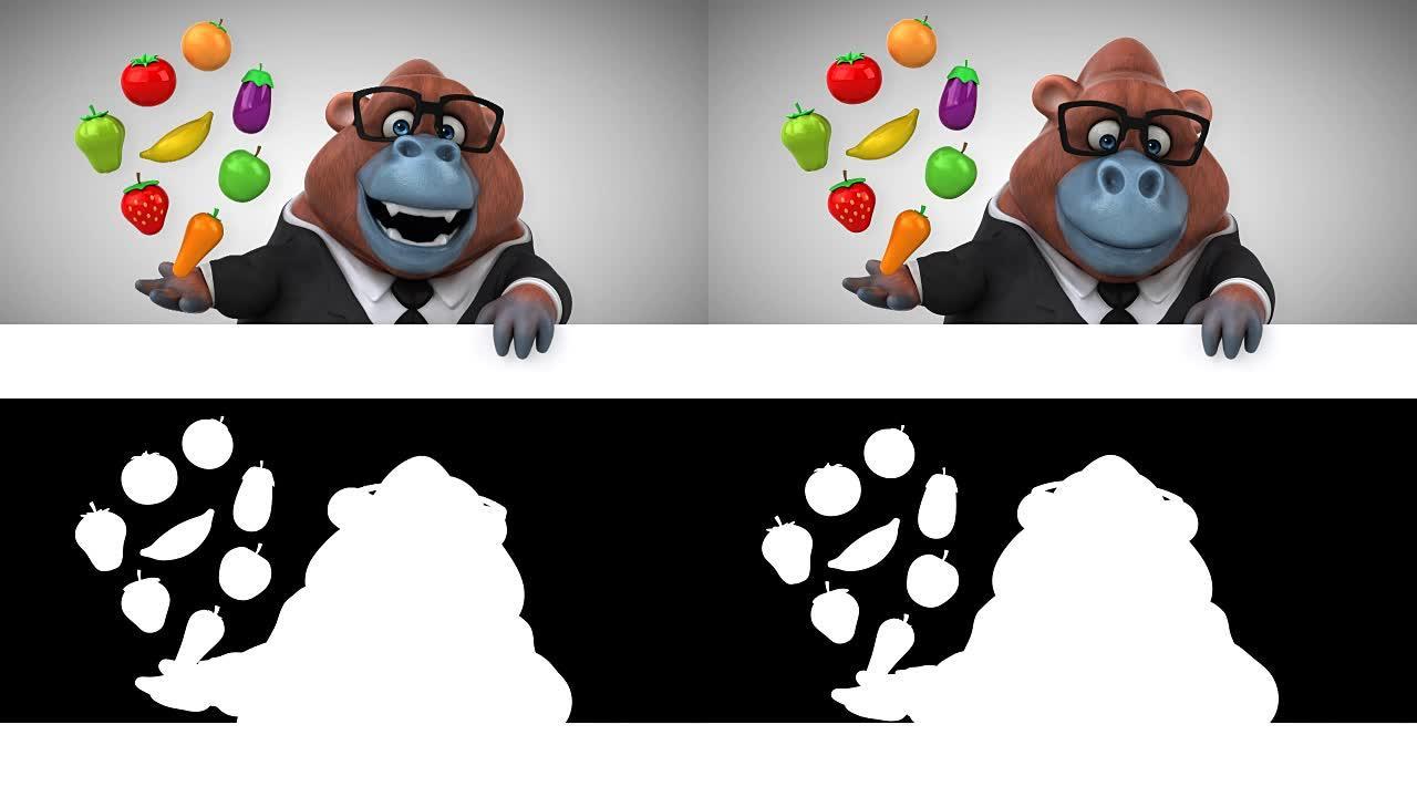 有趣的猩猩-3d动画