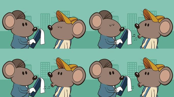 鼠标构建器角色动画