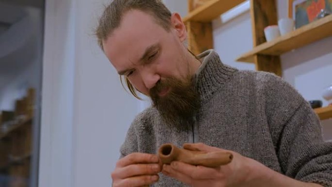 专业制作陶瓷烟斗