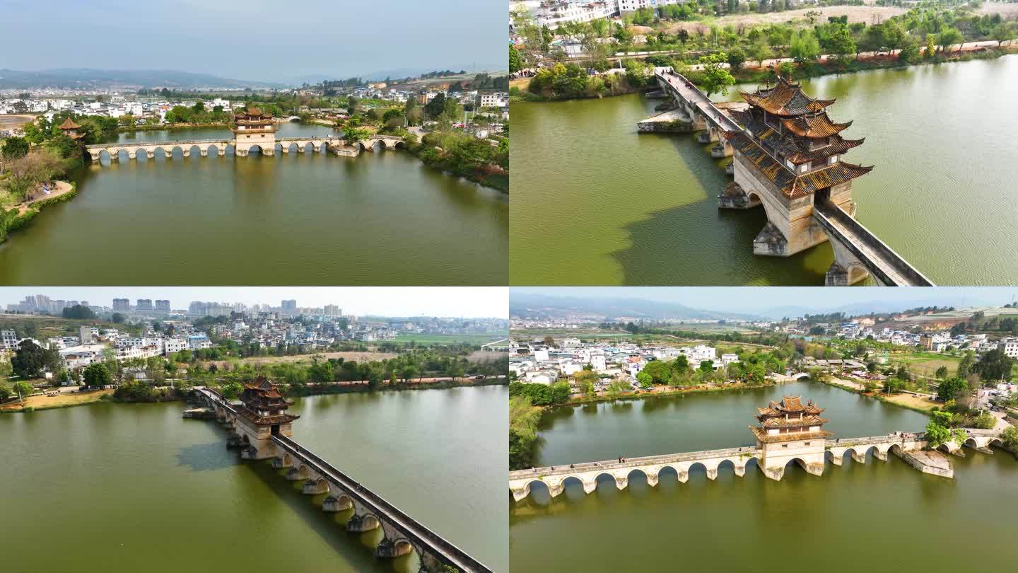 云南建水十七孔桥（双龙桥）景点