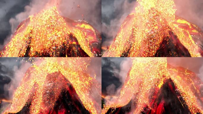 火山喷发3