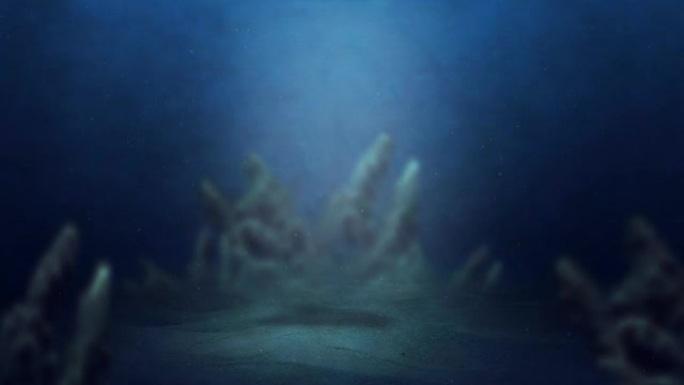 海底深水下海洋背景