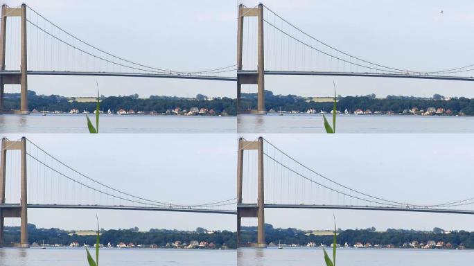 丹麦米德莱法特的大型桥梁