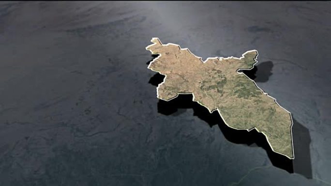 中达尔富尔州-动画地图