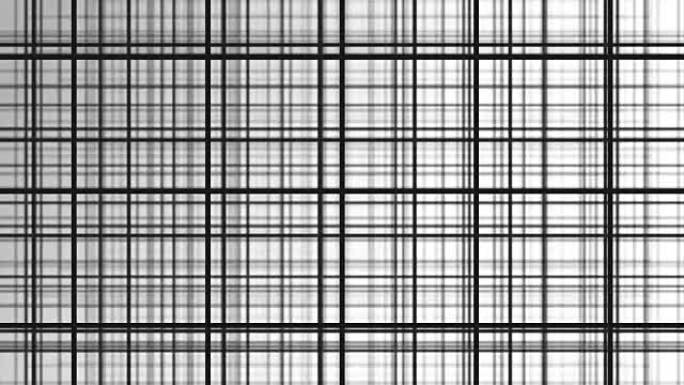 3D纹理。黑色和白色背景在笼子里，用于横幅和布局。具有bokeh效应的体积背景。相交灰线的背景。带透