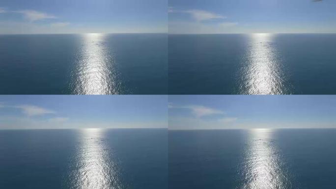 平静的海洋表面-可循环