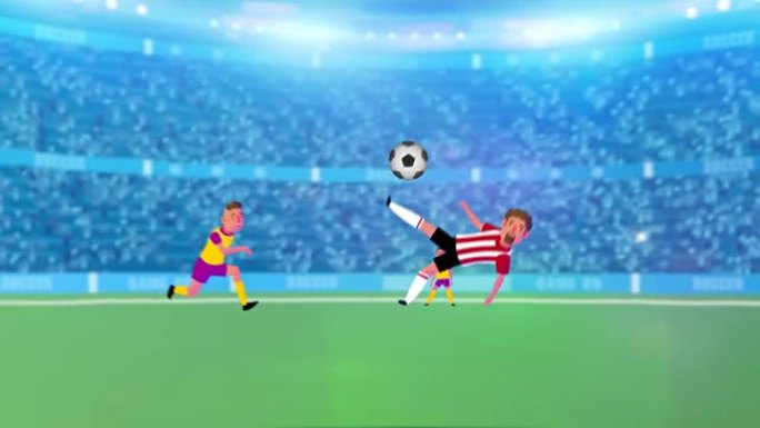 超级足球动画足球介绍，宣传片，入门视频!