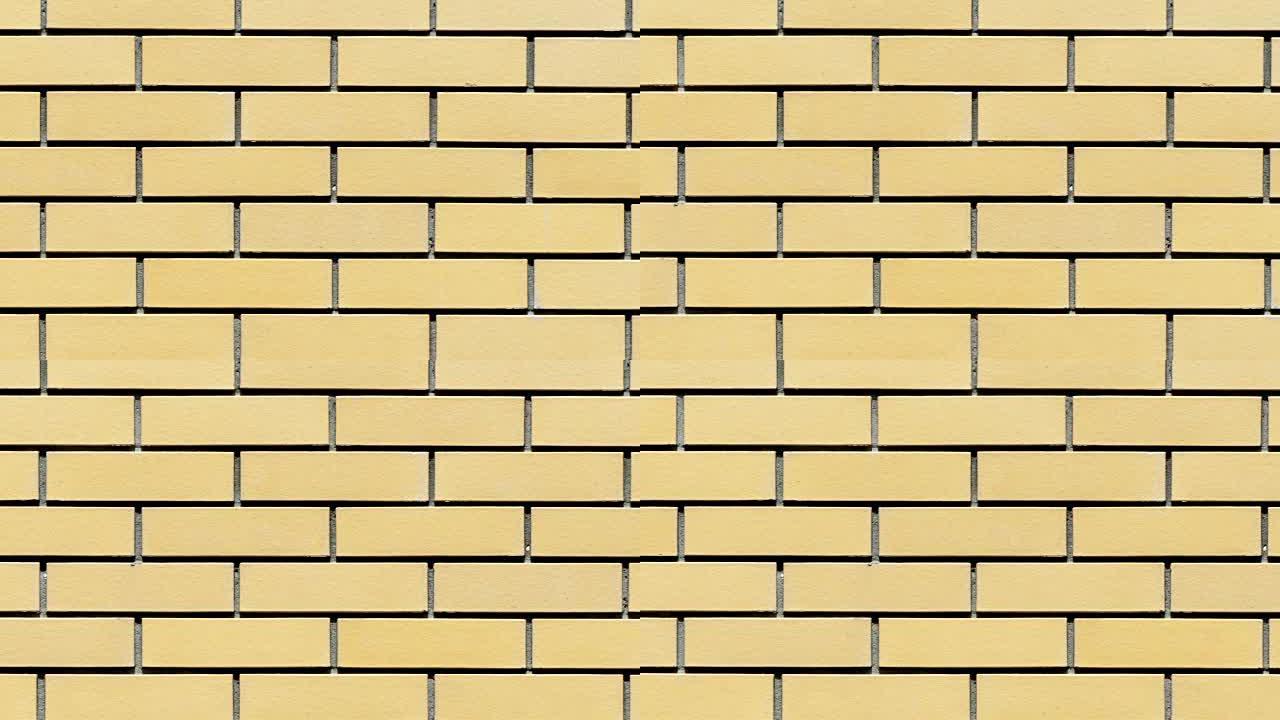 黄色砖墙