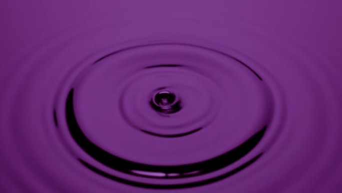 紫色波纹水