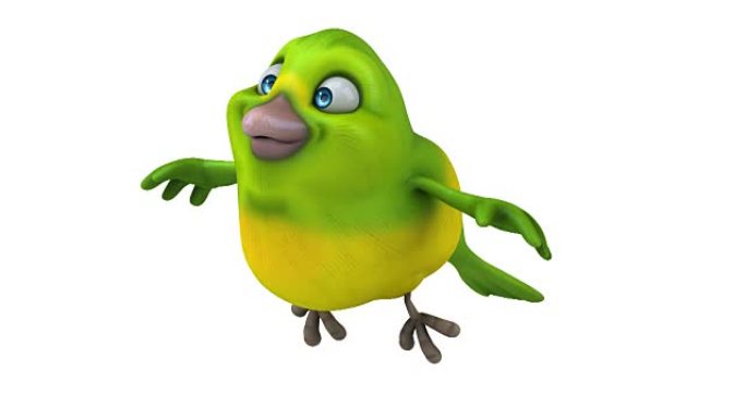 绿鸟-3D动画