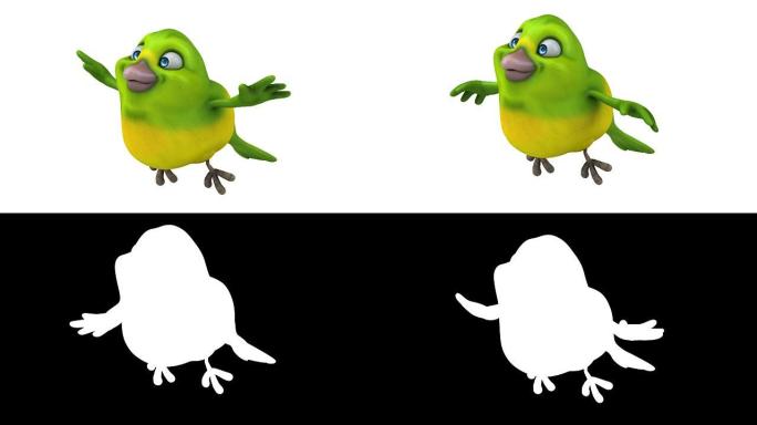绿鸟-3D动画