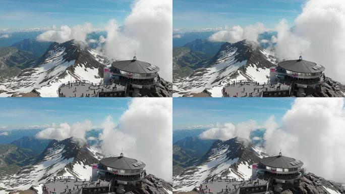 席尔索恩山景观和自然全景风景