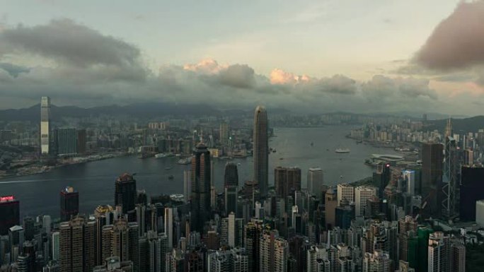香港太平山。