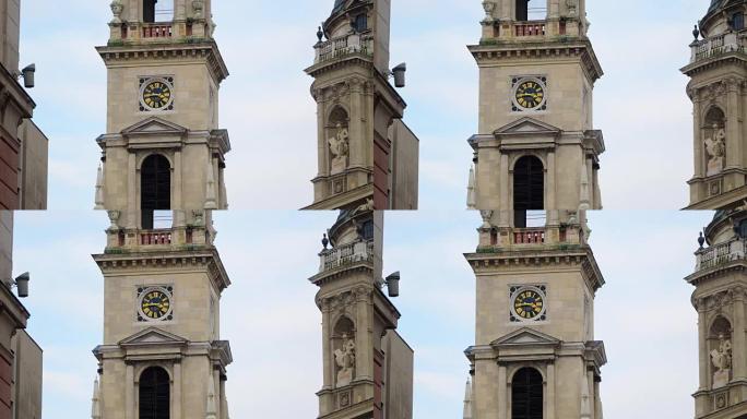 布达佩斯圣斯蒂芬大教堂钟楼上的大钟