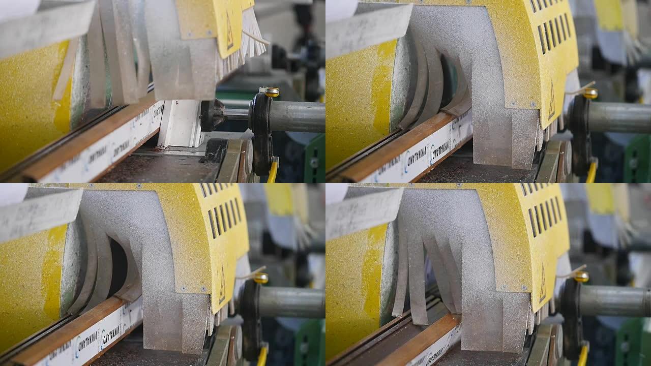 切割聚氯乙烯型材锯-塑料窗户制造