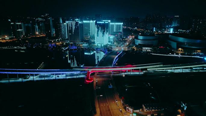 新川之心 成都新川科技园夜景