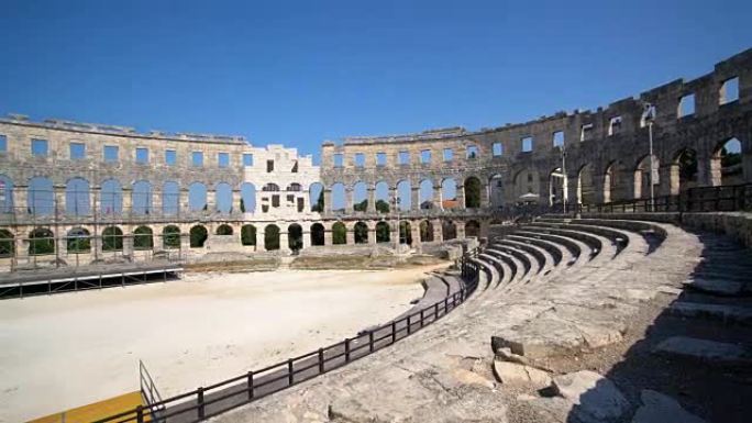 普拉竞技场-克罗地亚普拉的罗马圆形剧场