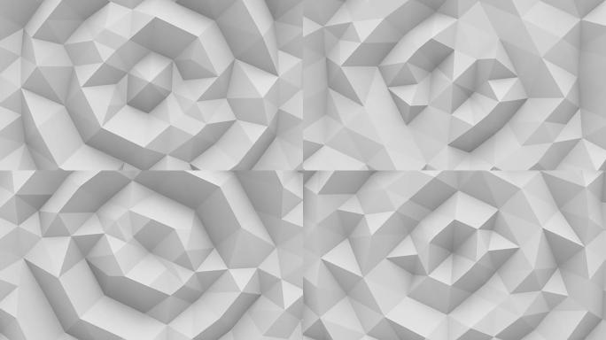 4K Polygonal abstract background