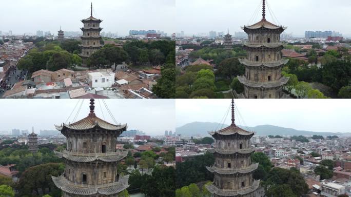 泉州塔 泉州地标 宝塔 玲珑塔