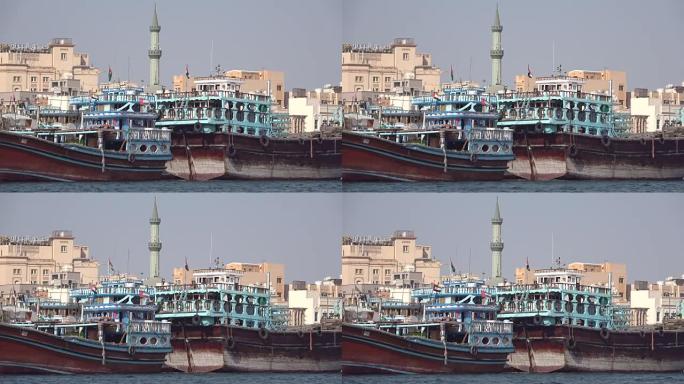 迪拜溪乘船旅行，德豪斯，传统，VAE，