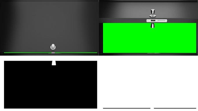 黑色开门为移动视频9:16准备1080x1920阿尔法